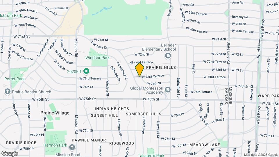 3029 W 74th St Map and Location Details