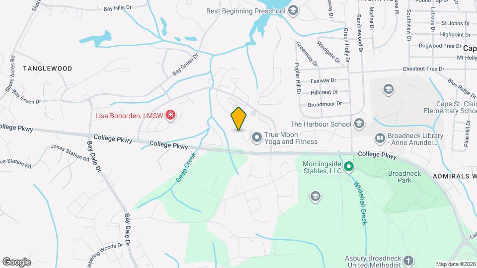 832 Stonehurst Ct Map and Location Details