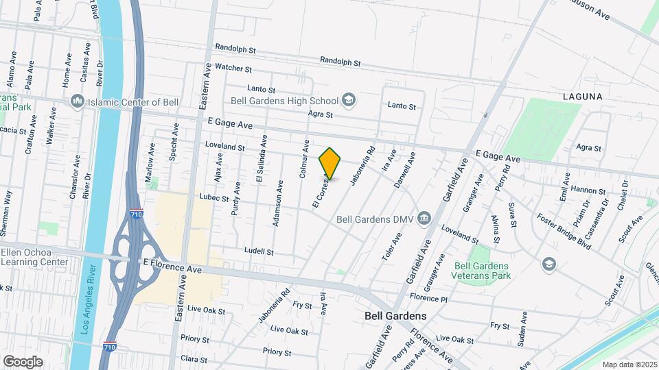 6544-6548 El Cortez Ave Mapa y Detalles de la Ubicación