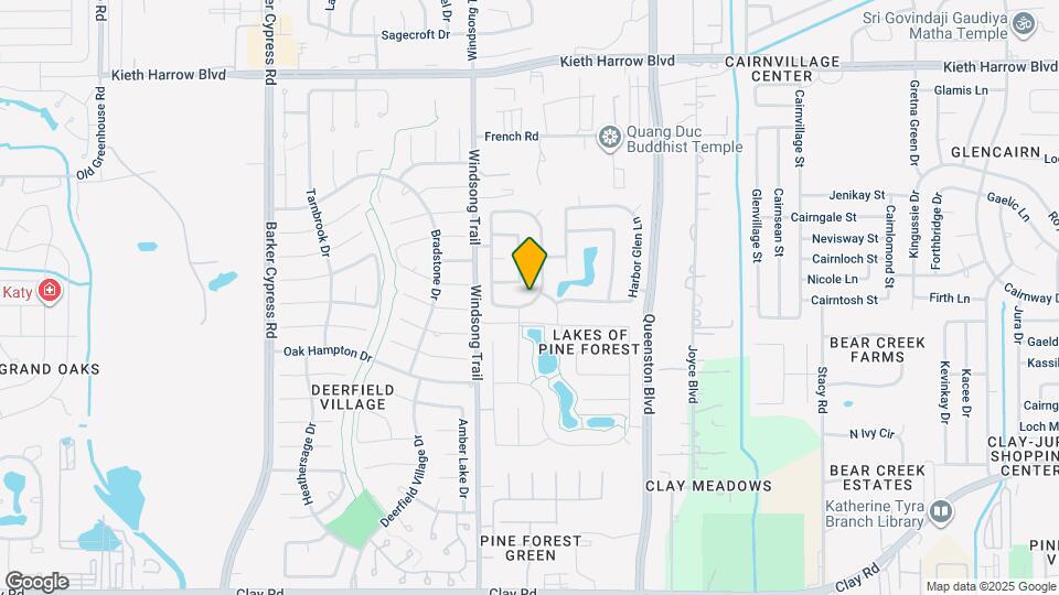 17906 Castle Heath Ln Map and Location Details