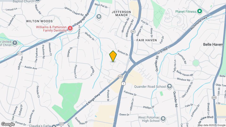 2840 Red Star Ln Map and Location Details