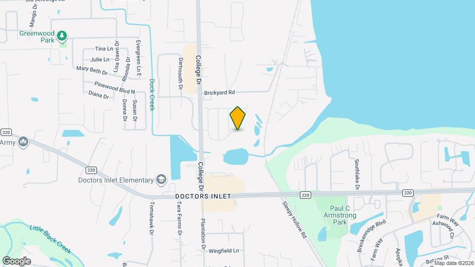 1672 Northglen Cir Map and Location Details