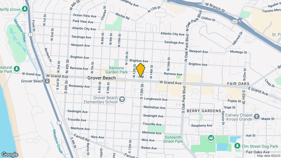 1251-1275 W Grand Ave Mapa y Detalles de la Ubicación