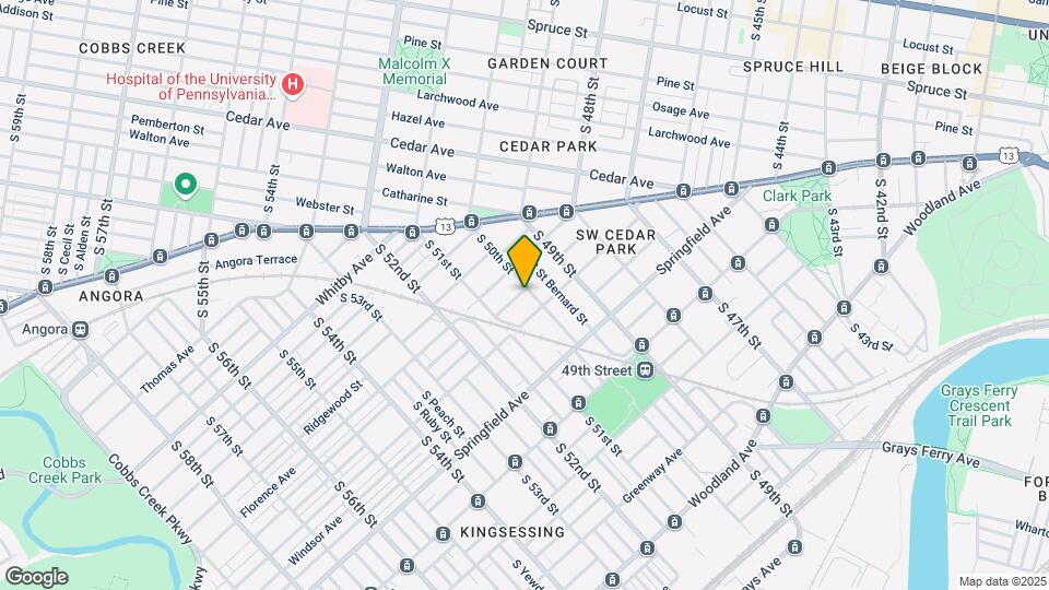 928 S 50th St Map and Location Details