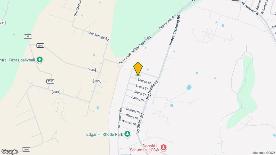 3508 Lauren St Map and Location Details