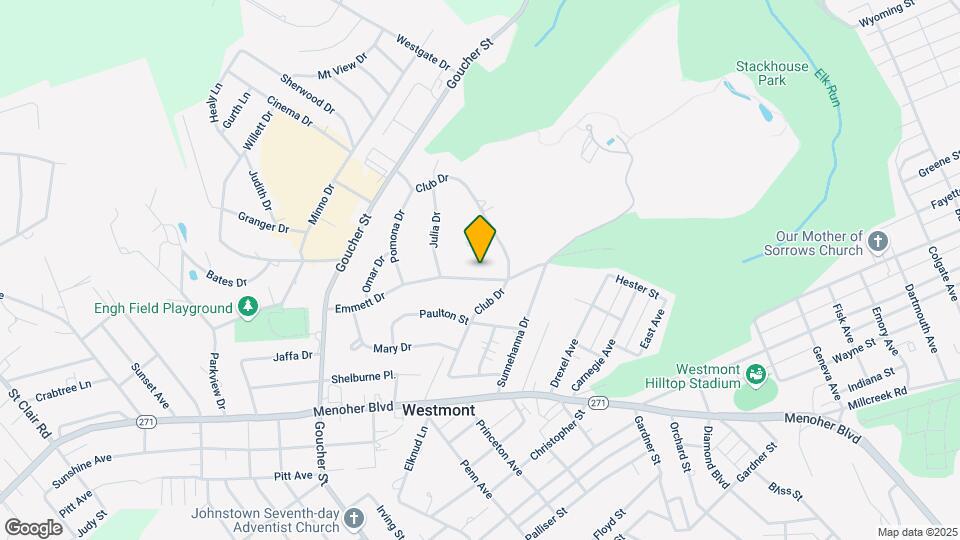 1421 Emmett Dr Map and Location Details