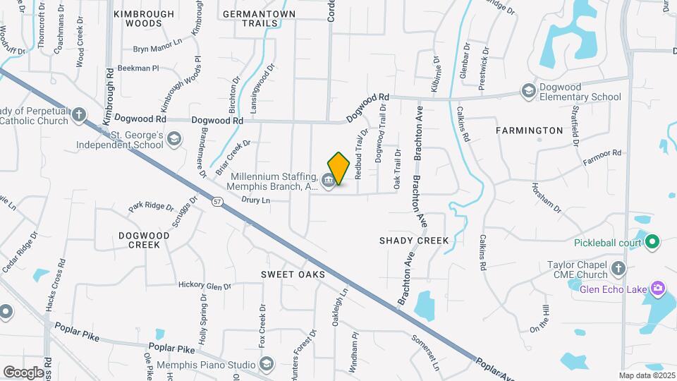 8570 Sycamore Trail Dr Map and Location Details