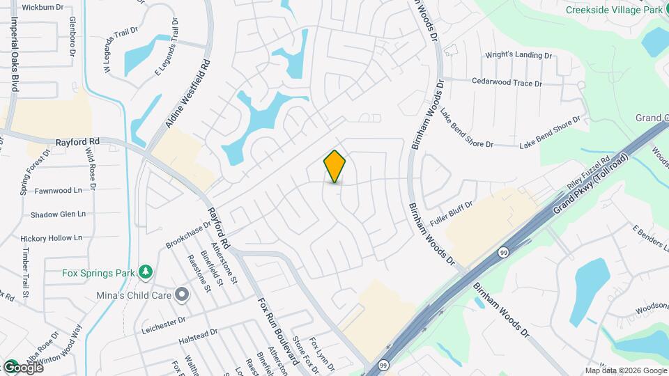 3211 Legends Hill Ct Map and Location Details