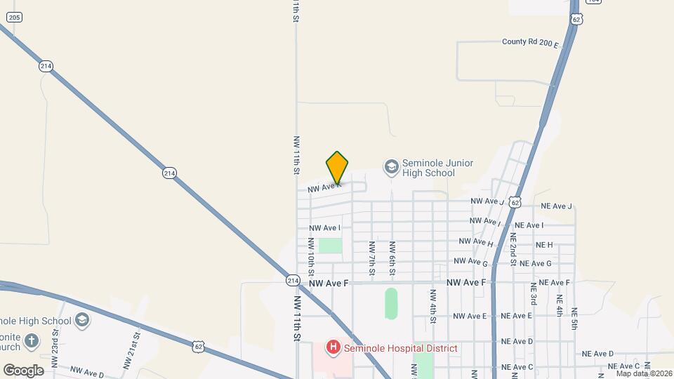 809 NW Ave K, Unit 1607 Map and Location Details