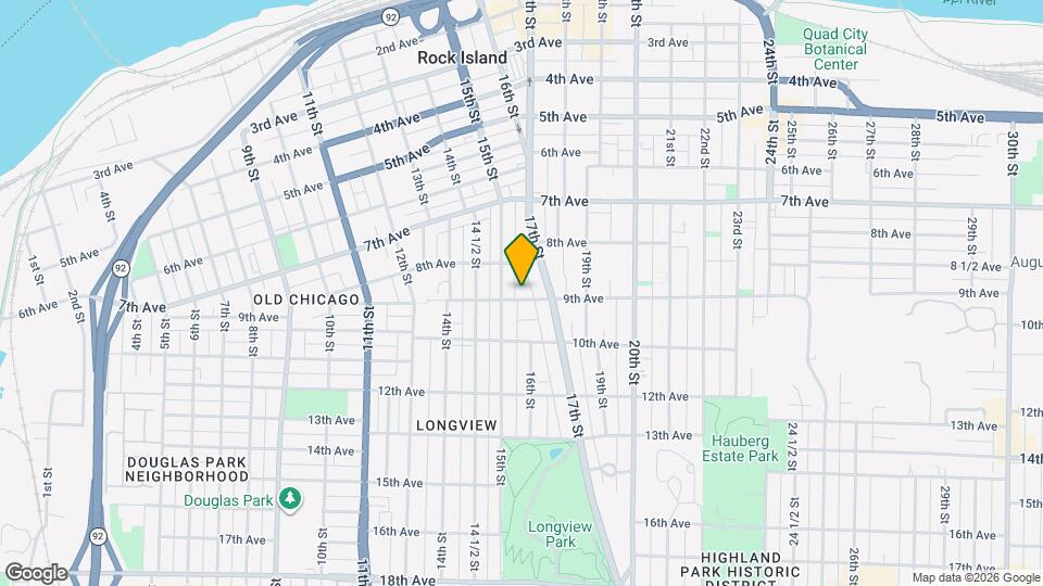 1517 9th Ave Mapa y Detalles de la Ubicación