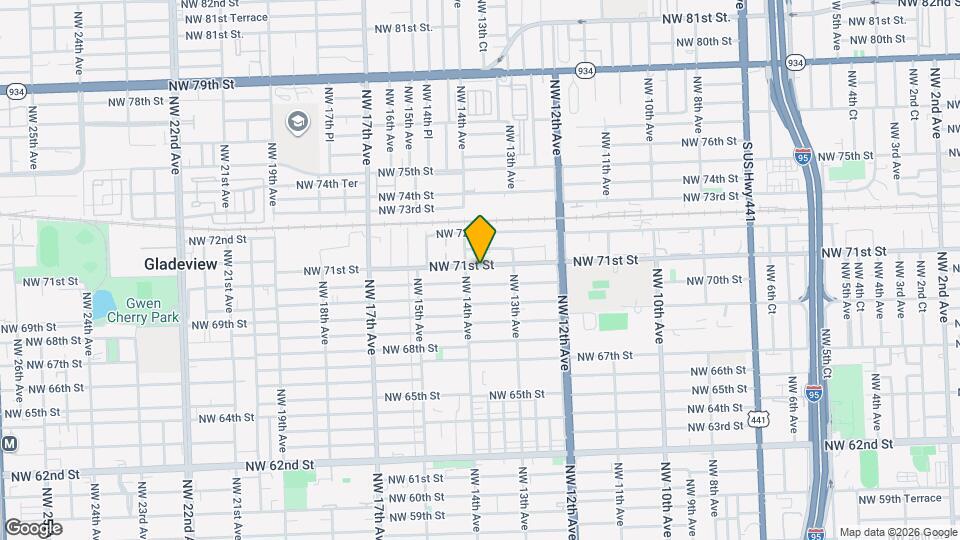 1368 NW 71st St Mapa y Detalles de la Ubicación