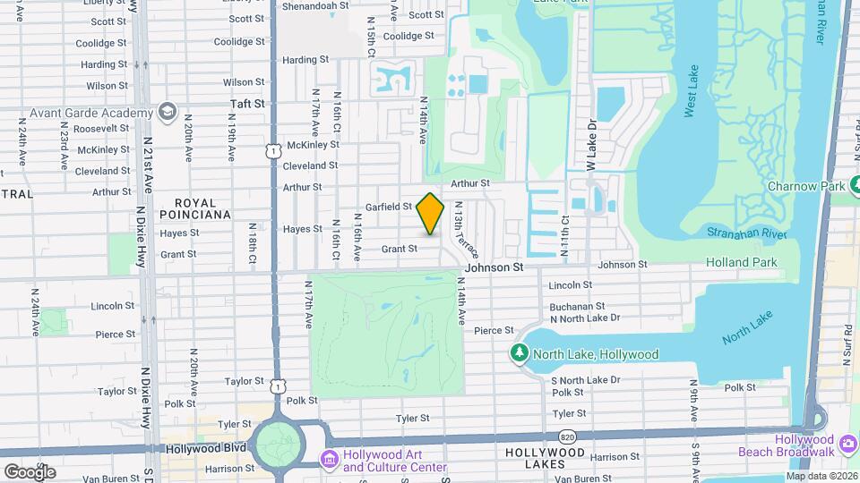1411 Grant St Mapa y Detalles de la Ubicación