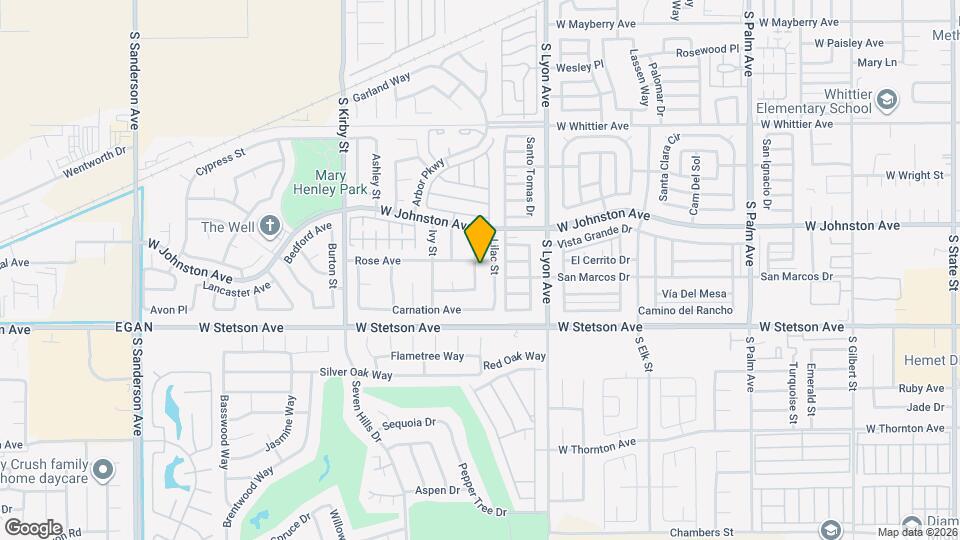 1024 Dahlia Ct S Map and Location Details