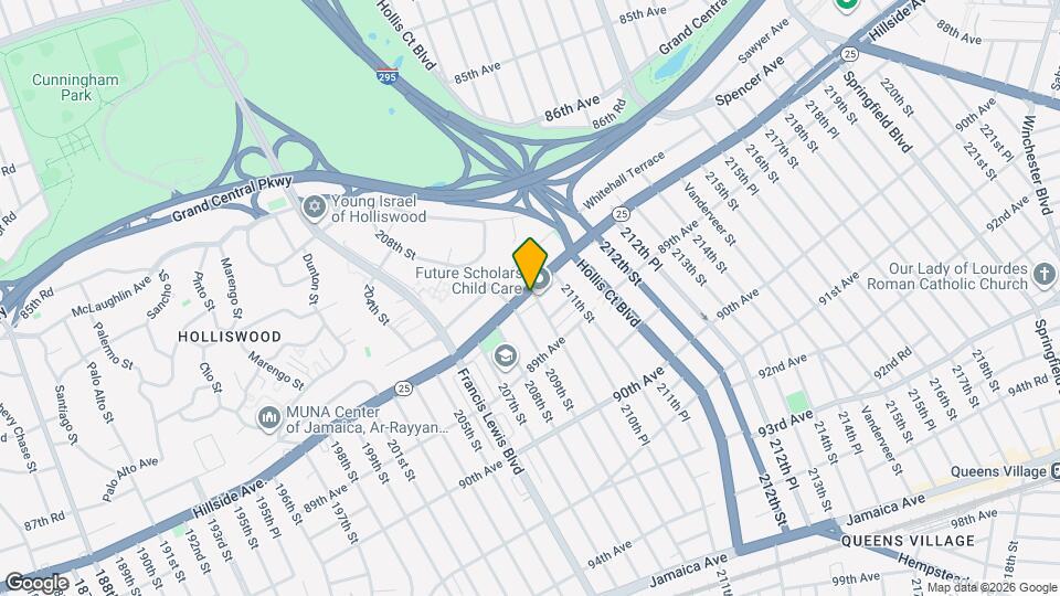 209-28 Hillside Ave. Map and Location Details