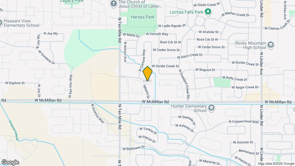 2892 W Turin Ct Map and Location Details