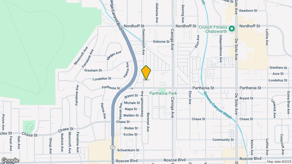 8720 Owensmouth Ave Map and Location Details