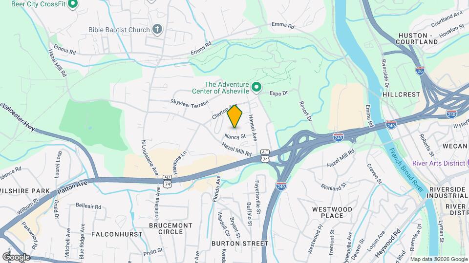 8 Townview Dr Map and Location Details