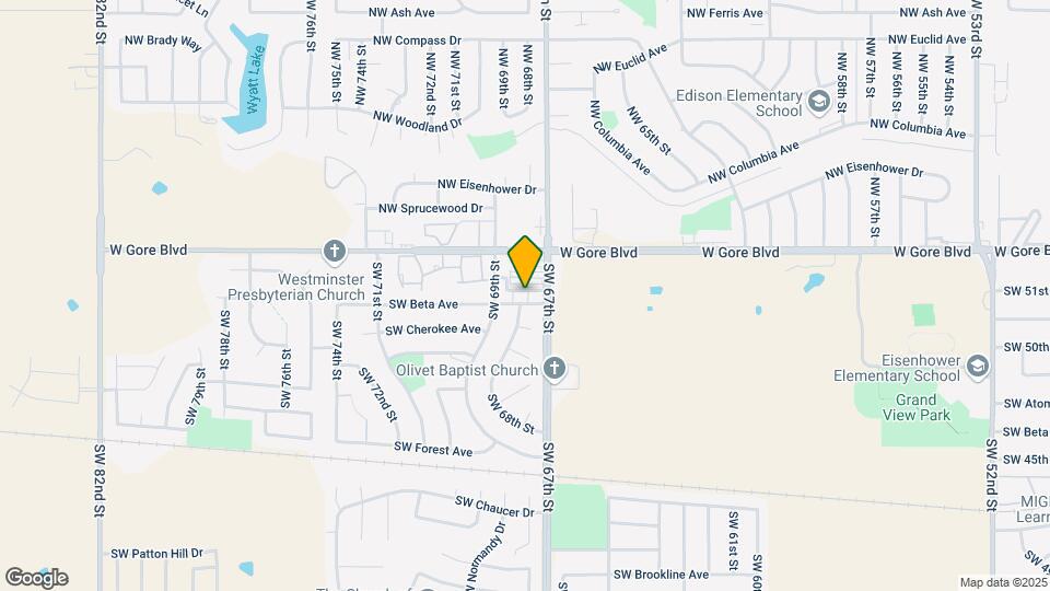 6705 SW Beta Ave, Unit B Map and Location Details