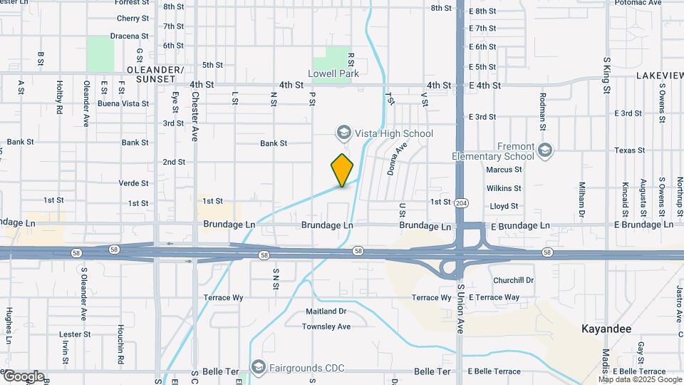 P Street Family Apartments Map and Location Details