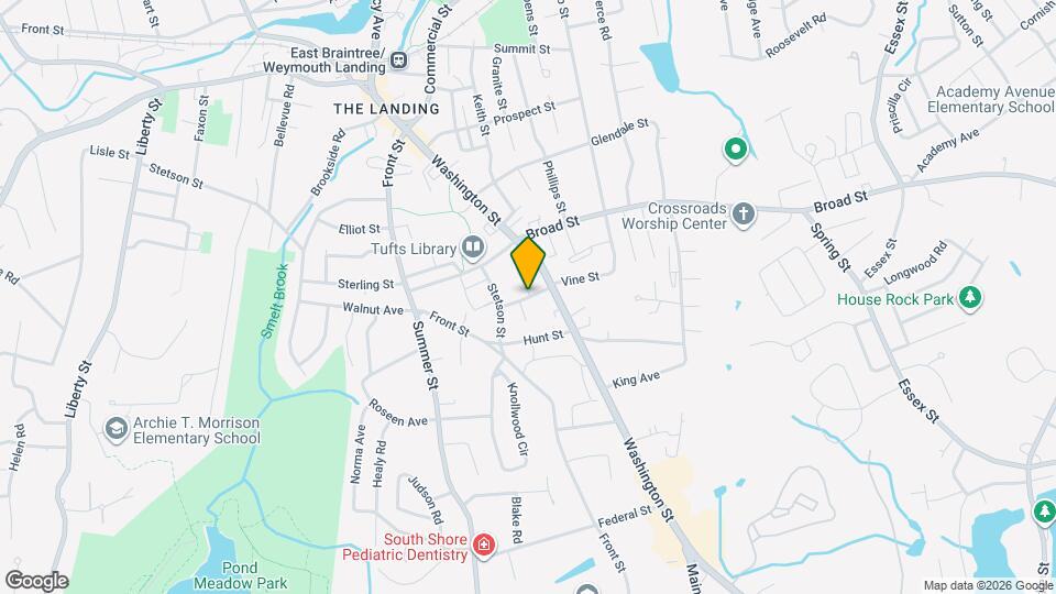 25 Common St Map and Location Details