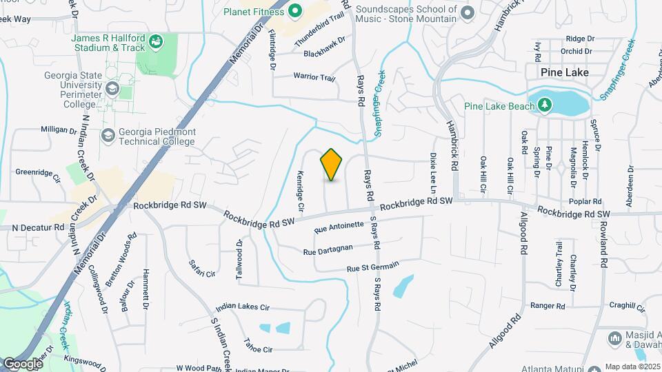 590 Kenridge Cir Map and Location Details