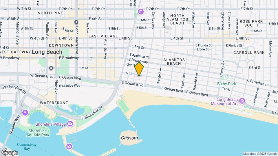 1030 E 1ST St Map and Location Details