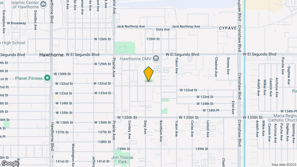 3749 W 132nd St Map and Location Details