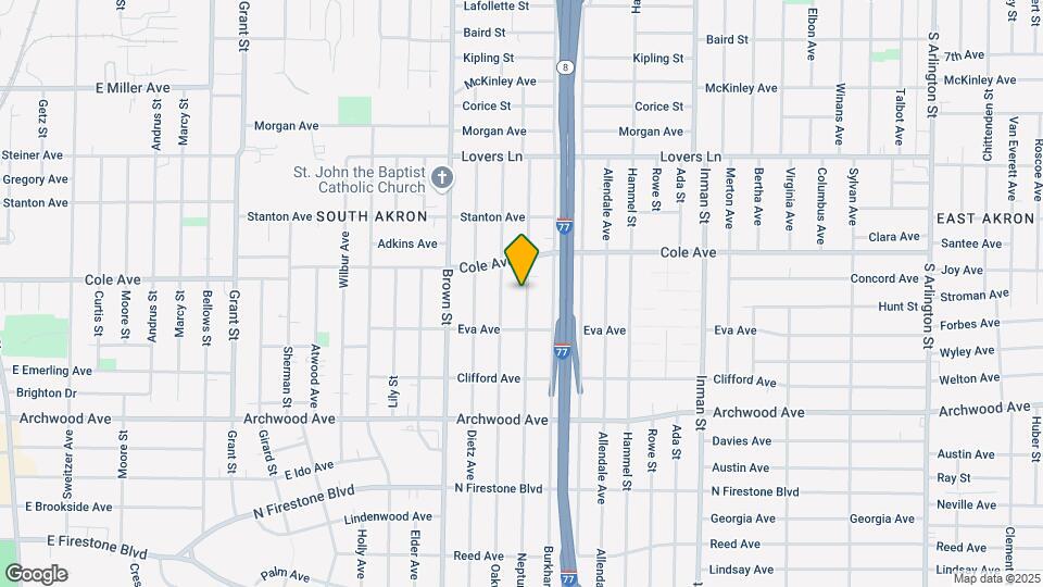 1102 Neptune Ave Map and Location Details