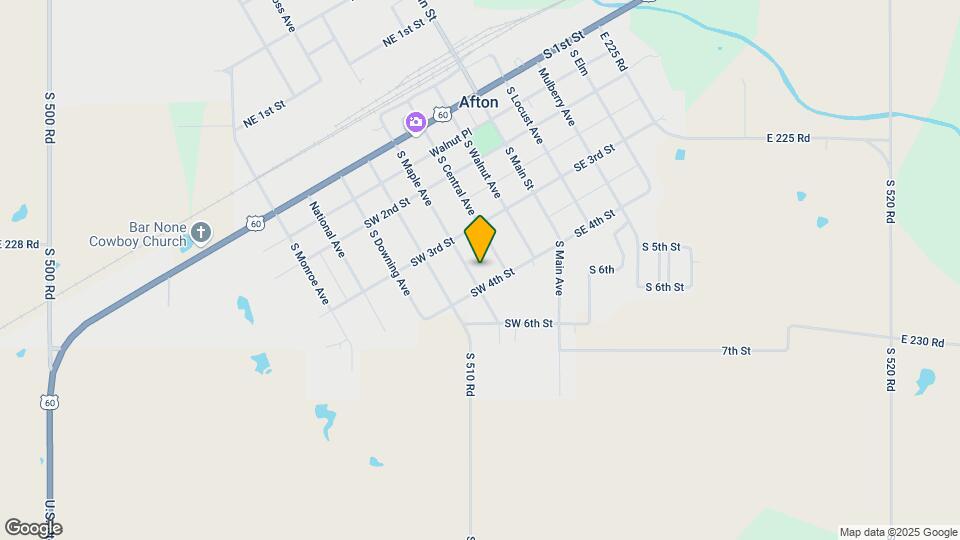 Afton Village Map and Location Details