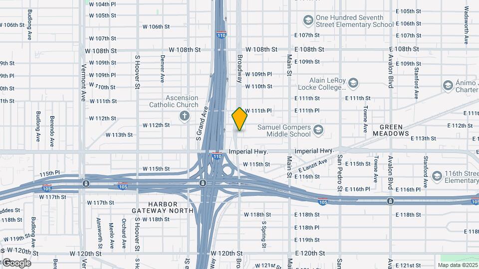 11226 S Broadway Map and Location Details