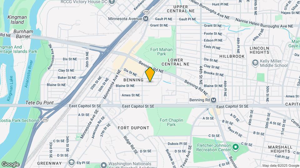 4020 Blaine St NE Map and Location Details