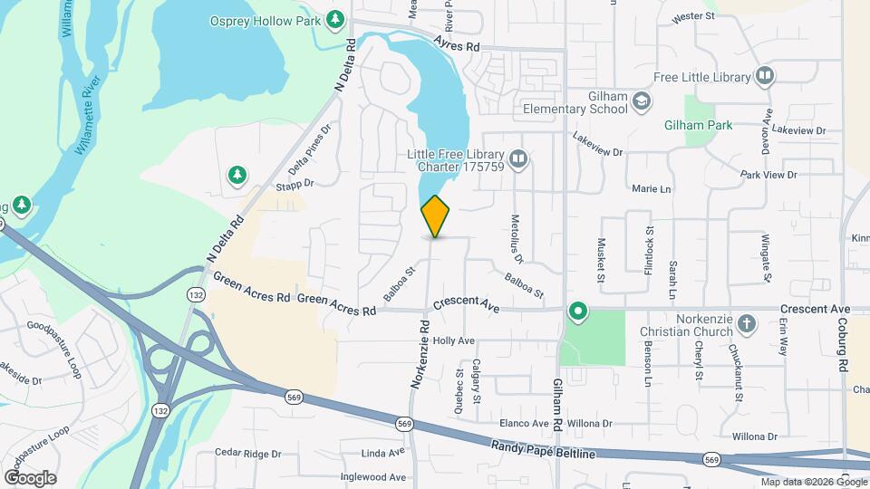 2915 Norkenzie Rd Map and Location Details