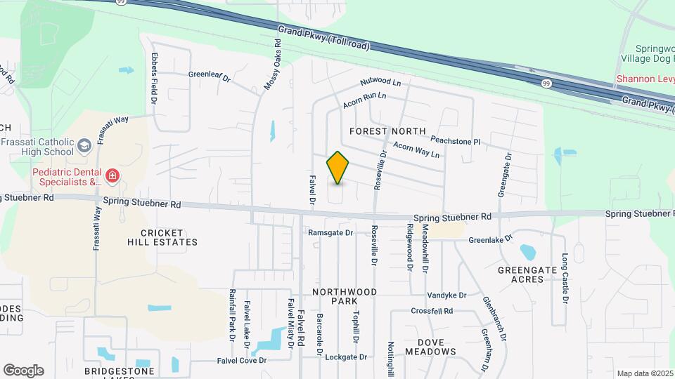 22023 Thorngrove Ln Map and Location Details