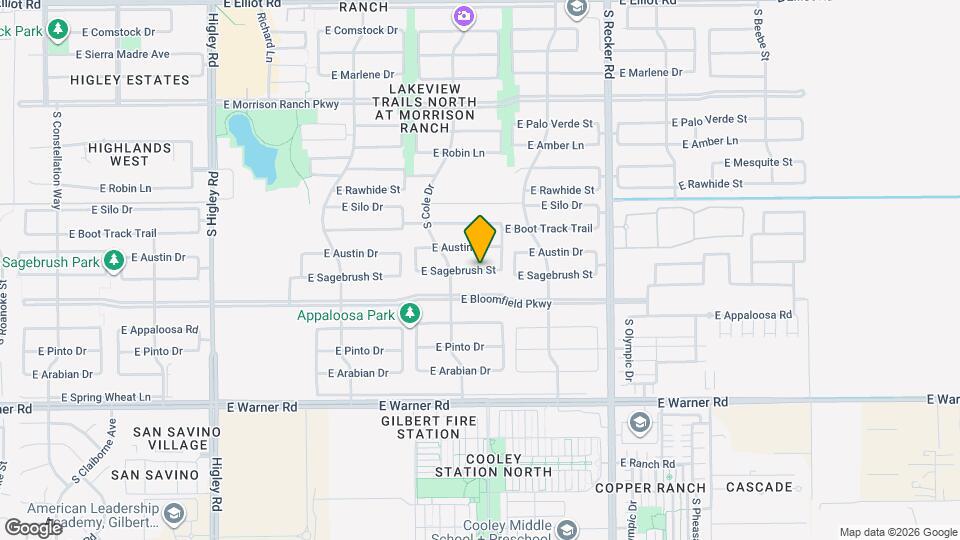 Lennar at Warner Meadow Map and Location Details