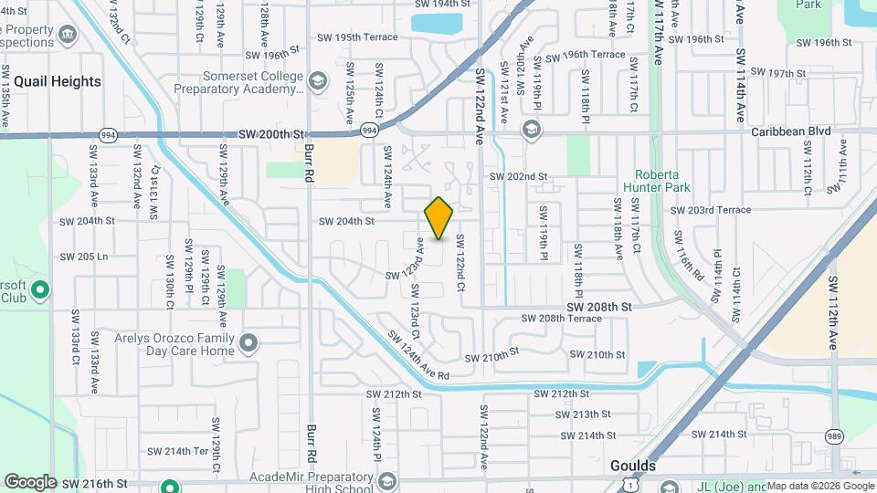 20440 SW 122nd Pl Map and Location Details