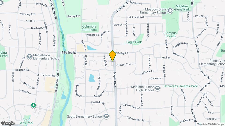 463 Timber Trail Ct Map and Location Details