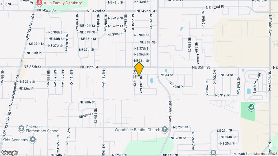 3400 NE 23rd Ave Mapa y Detalles de la Ubicación