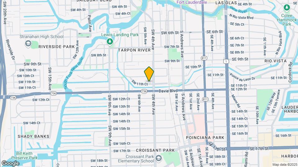 403 SW 11th Ct Map and Location Details