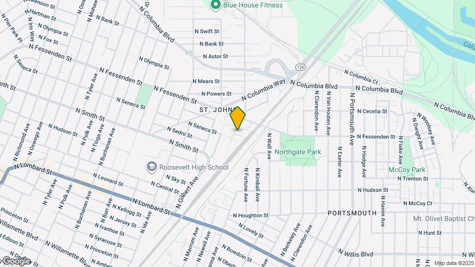 9424 N Macrum Ave Map and Location Details