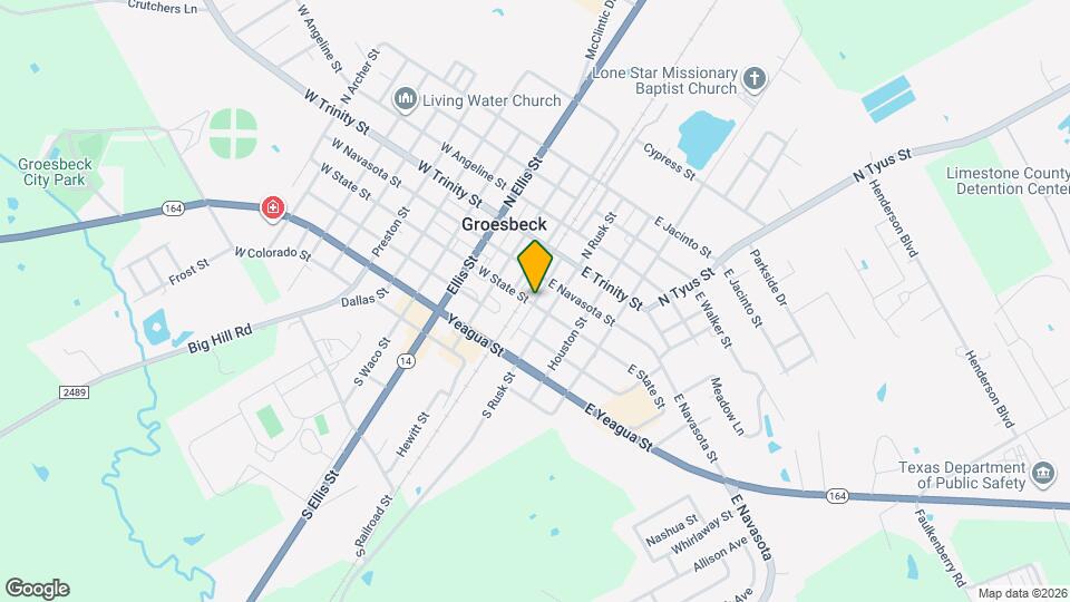 206 S Tucker Ln Map and Location Details