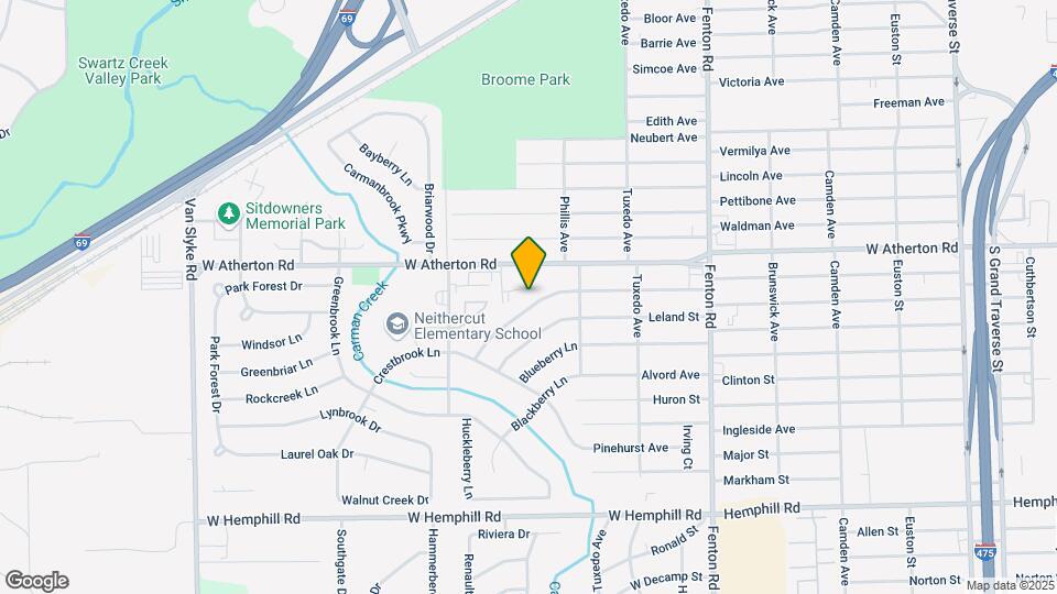 1436 Berrywood Ln Map and Location Details