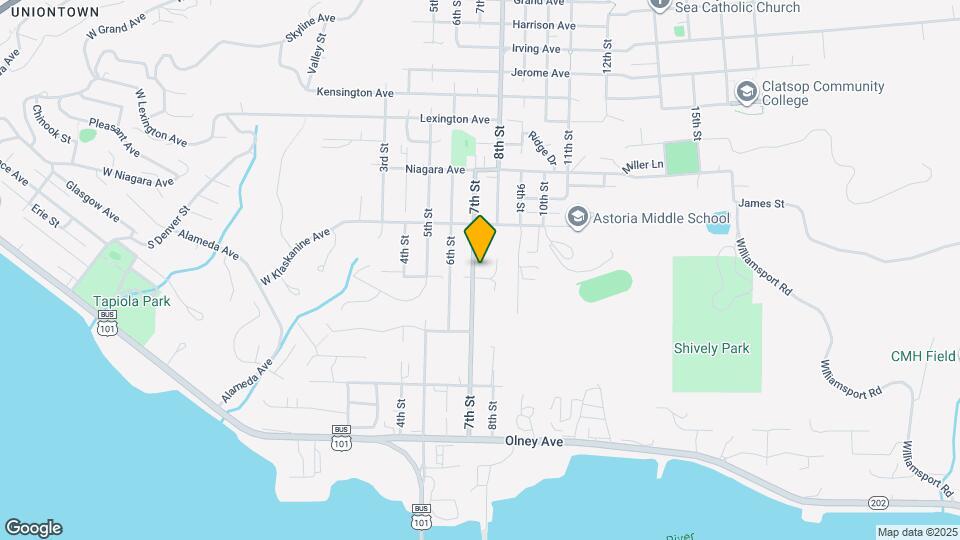 710 Clatsop Ave Map and Location Details