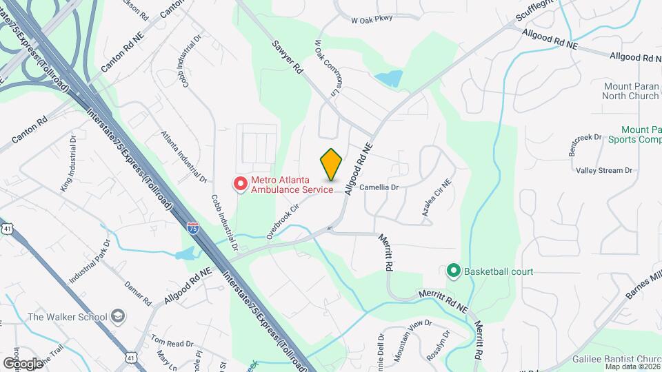 983 Overbrook Cir Map and Location Details