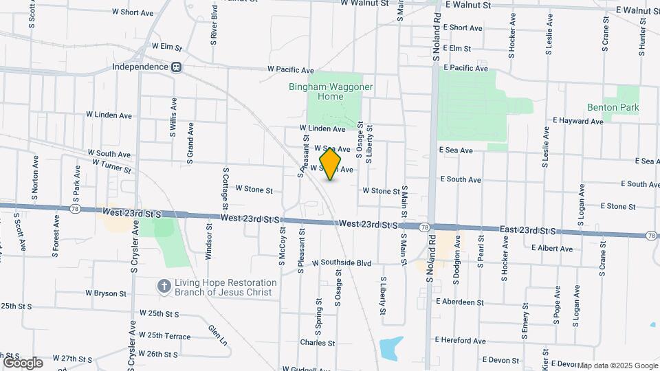 955 Leroy St Map and Location Details