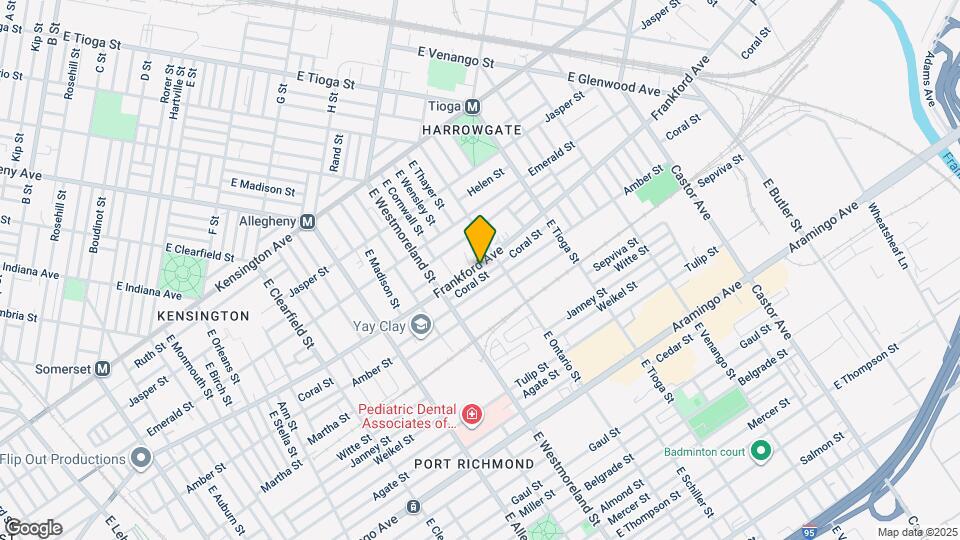 3355 Frankford Ave, Unit Frankford Ave 1st Fl. Mapa y Detalles de la Ubicación