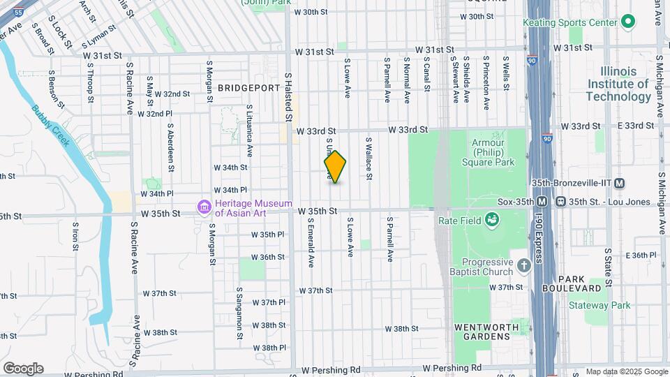 3427 S Union Ave, Unit 3427-1 Map and Location Details