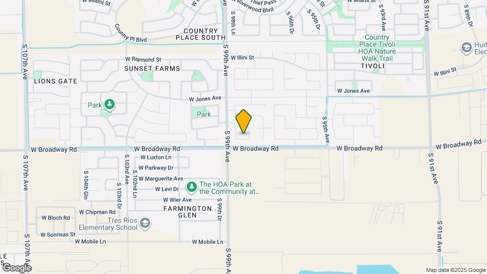 9826 W Trumbull Rd Map and Location Details