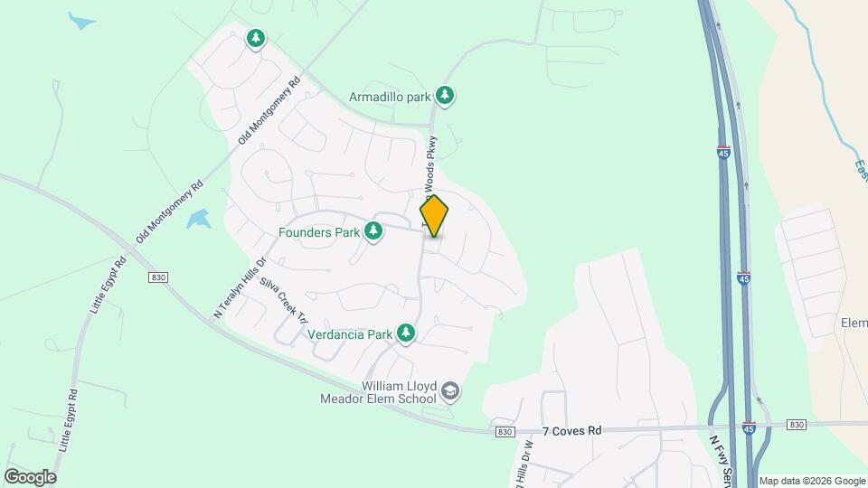 303 Irenic Mist Ct Map and Location Details