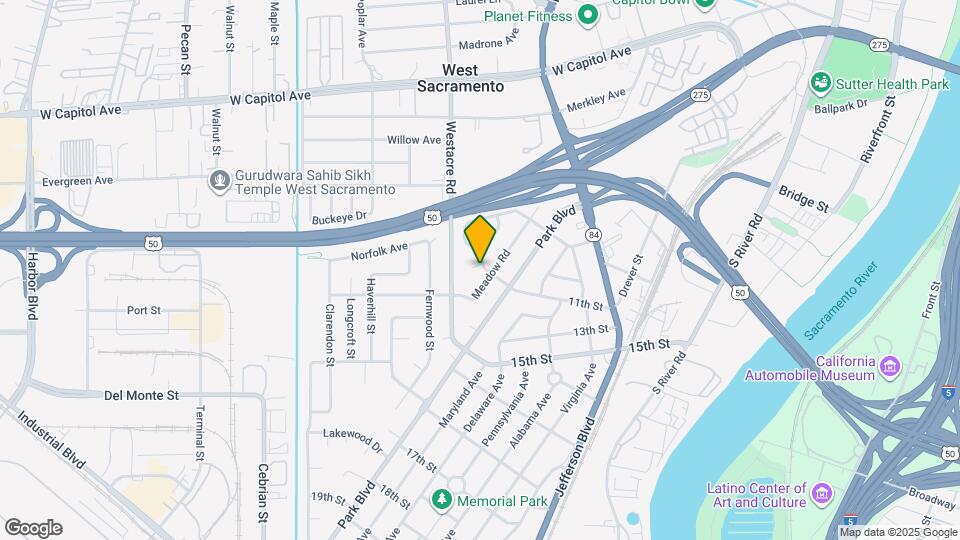 603 11th St Map and Location Details