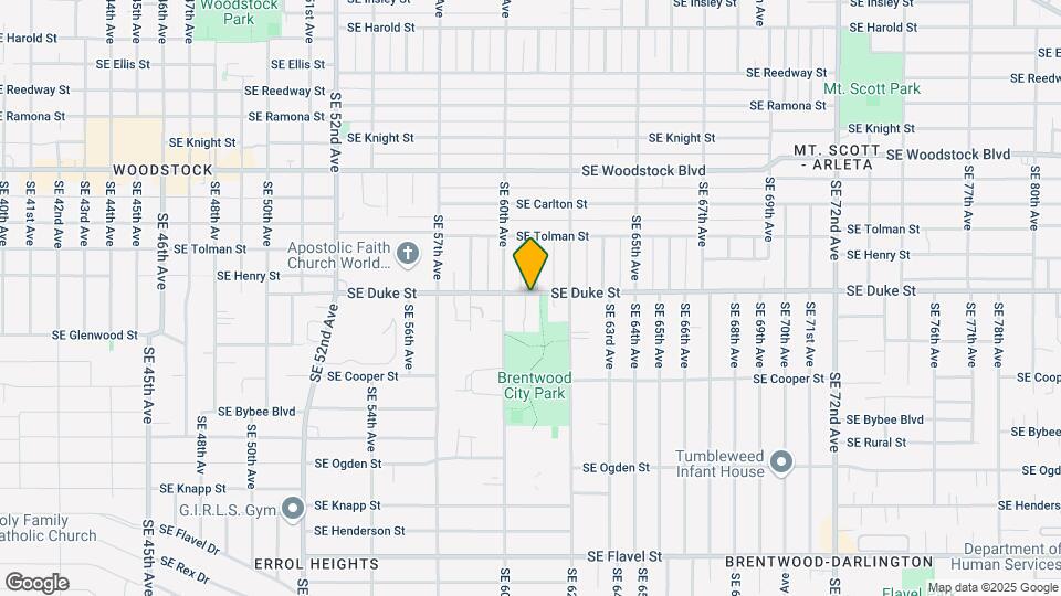 6506 SE 60th Pl Mapa y Detalles de la Ubicación